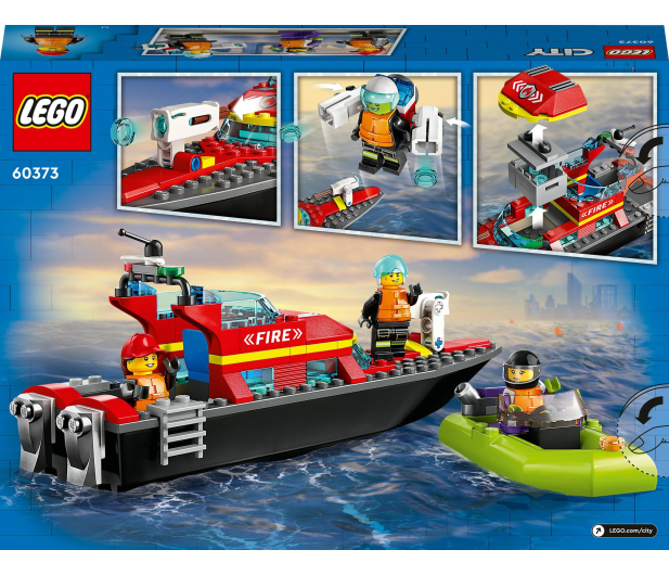 LEGO City 60373 Łódź strażacka - 1091239 - zdjęcie 10